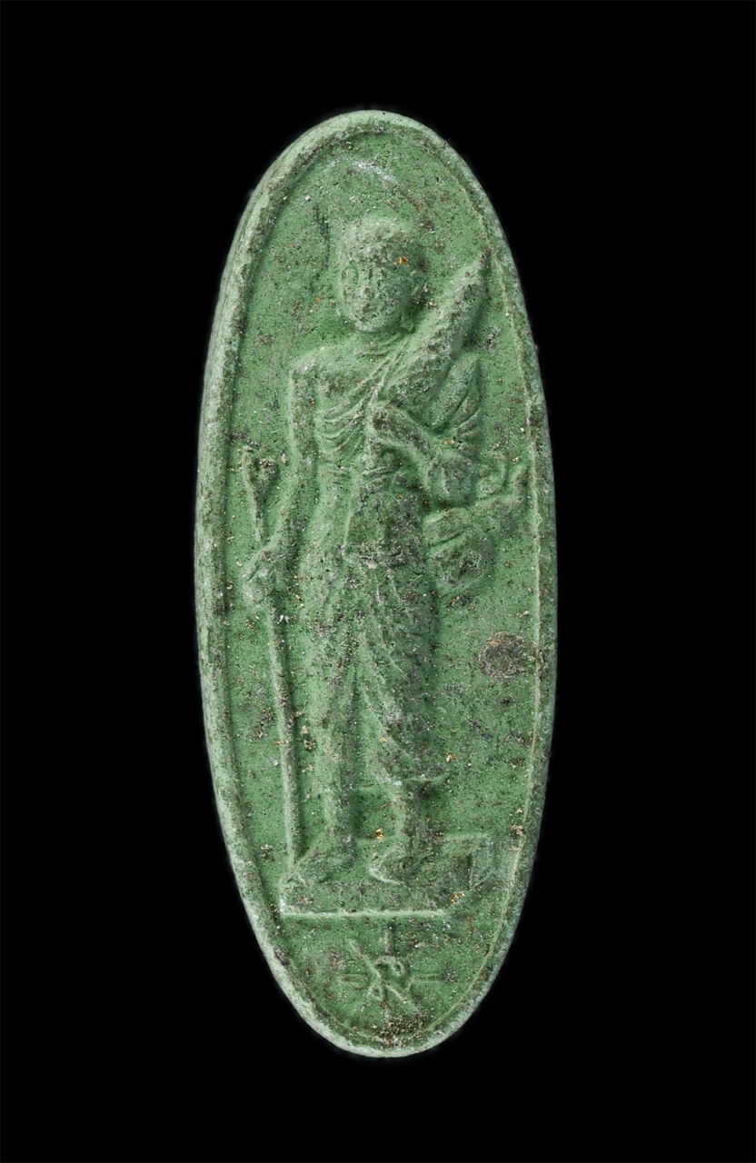 13Oct24 (104)p.jpg - พระสิวลี มหาลาภ หลวงปู่เหรียญชัย มหาปัญโญ(พระครูสาธุกิจจารักษ์) วัดถ้ำสุมณฑาภาวนา บ้านผาสุก อ.วังสามหมอ จ.อุดรธานี ปี2545 เนื้อผงพุทธคุณ ผงว่าน สีเขีย [..] | https://kamulet.in.th